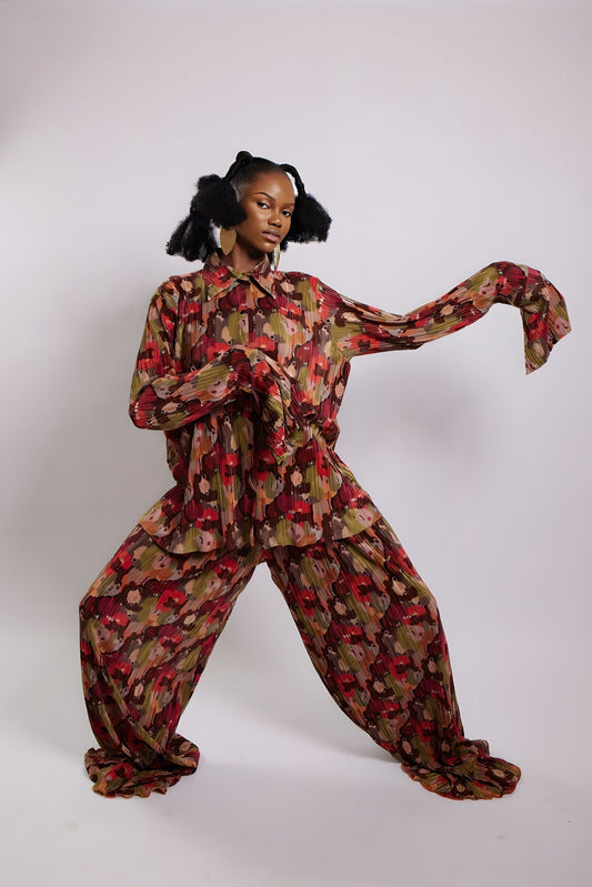 Sankofa Printed Pants