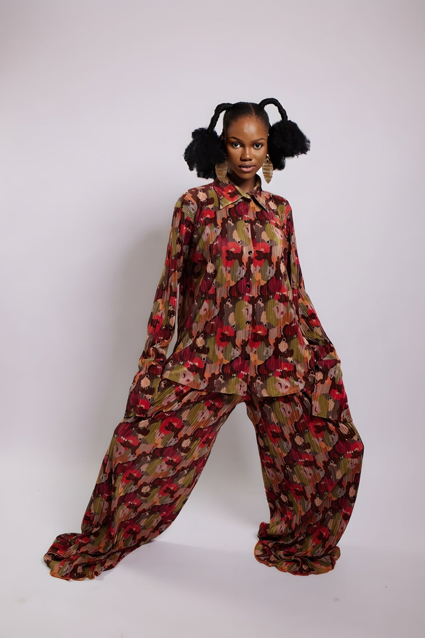Sankofa Printed Pants