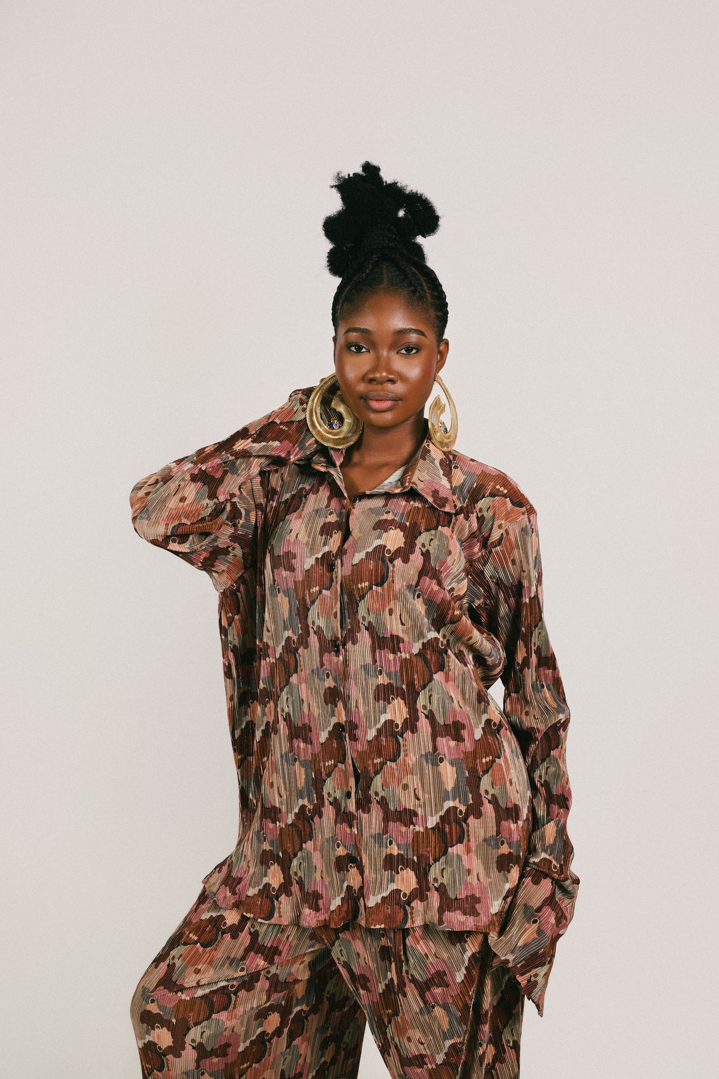 Sankofa Printed Shirt