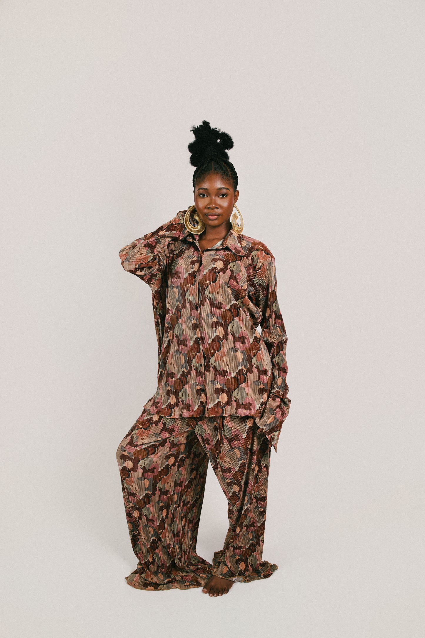 Sankofa Printed Pants