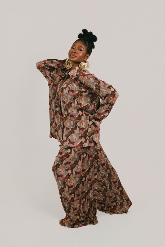 Sankofa Printed Shirt