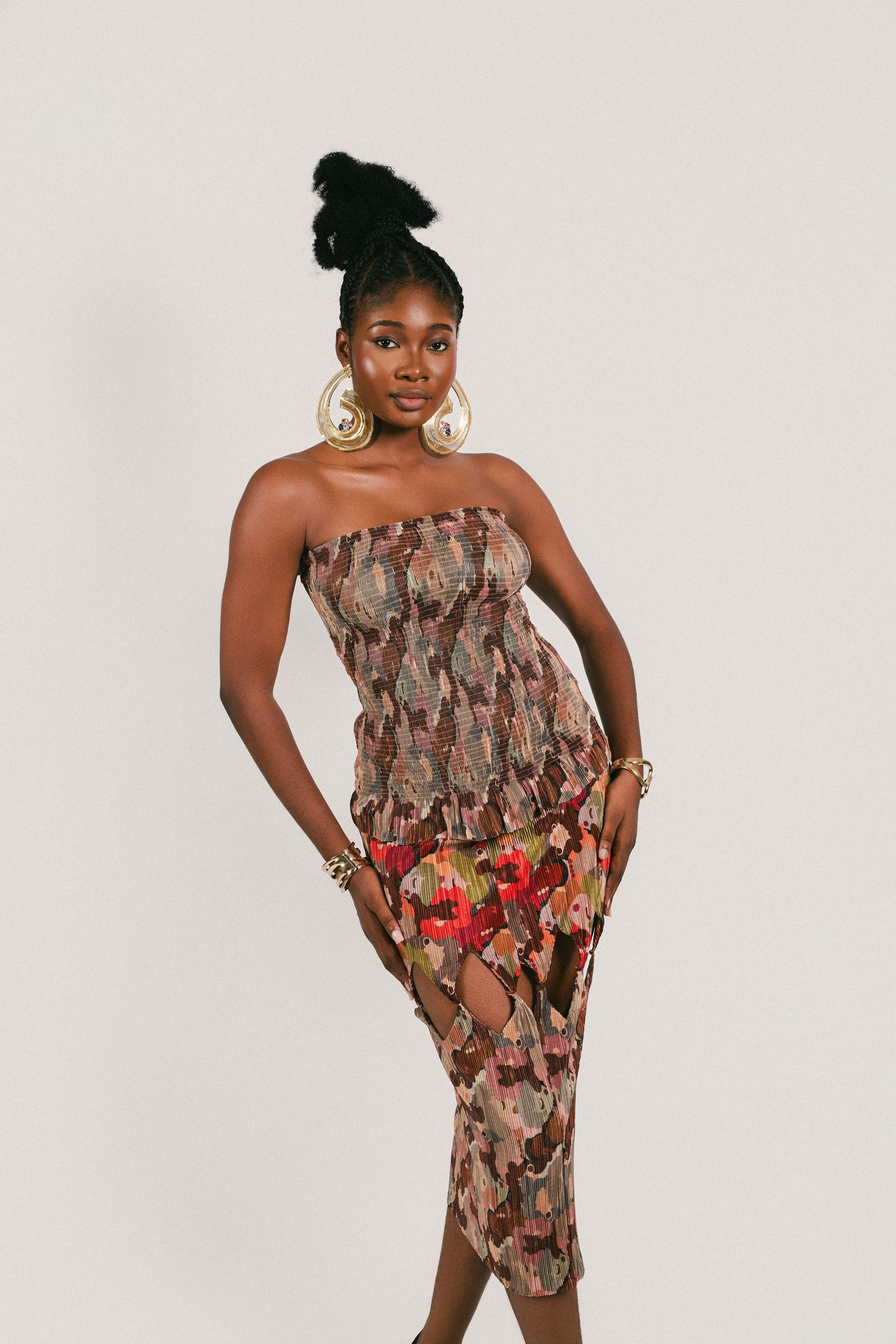 Imani Cutout Skirt
