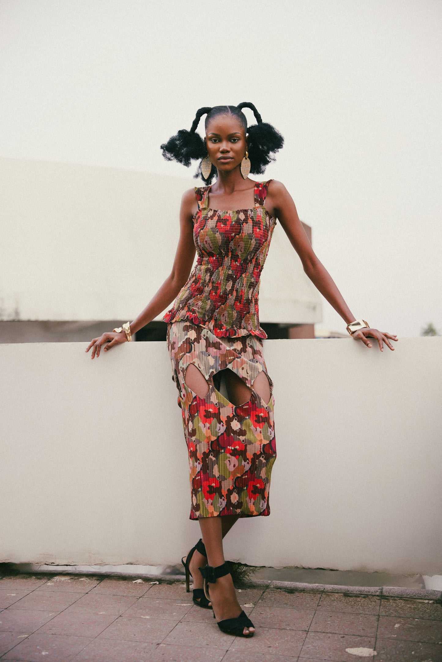Imani Cutout Skirt