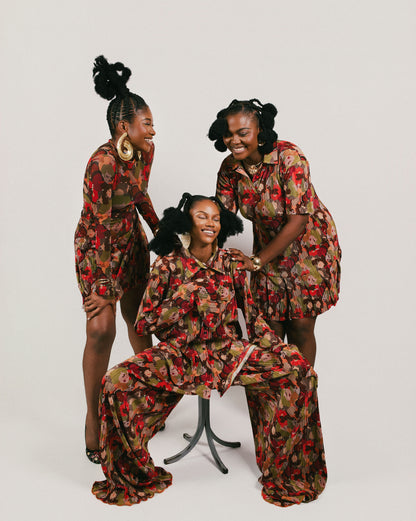 Sankofa Printed Pants