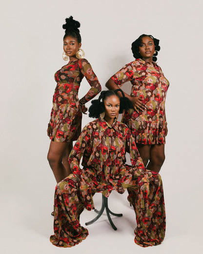 Sankofa Printed Pants