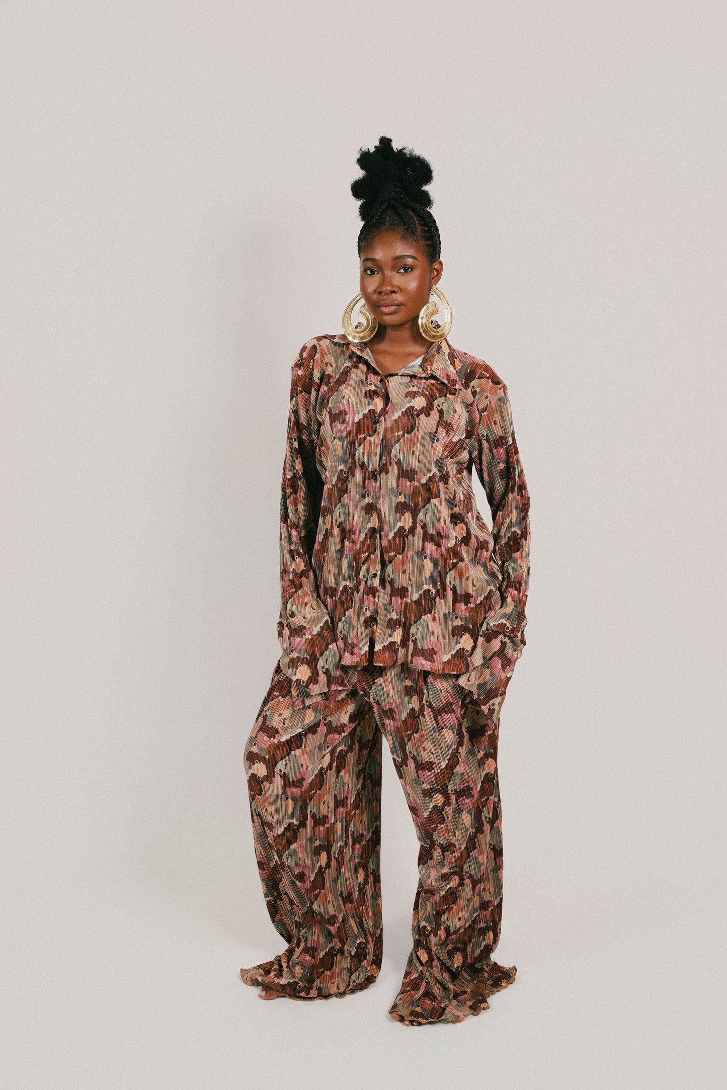 Sankofa Printed Pants