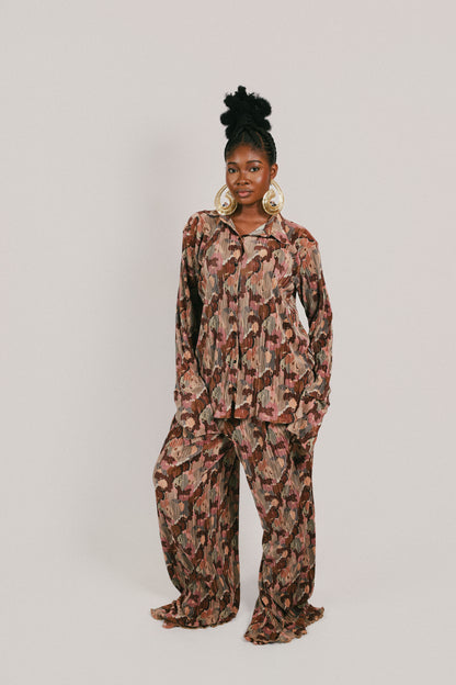 Sankofa Printed Pants