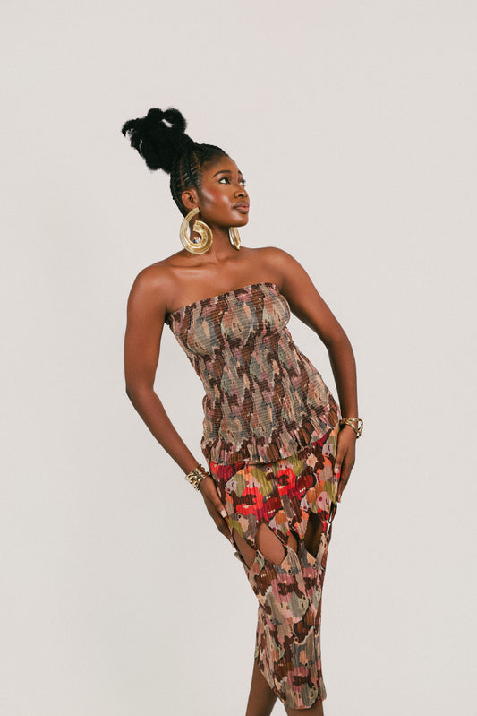Imani Cutout Skirt