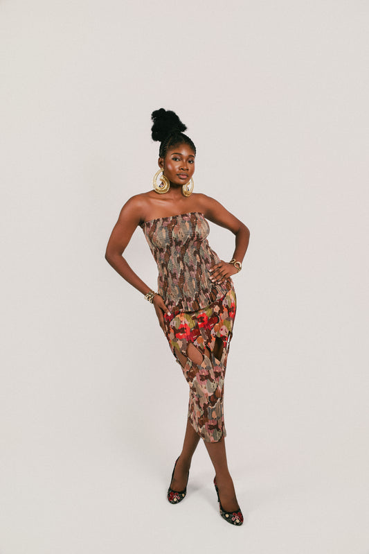Imani Cutout Skirt